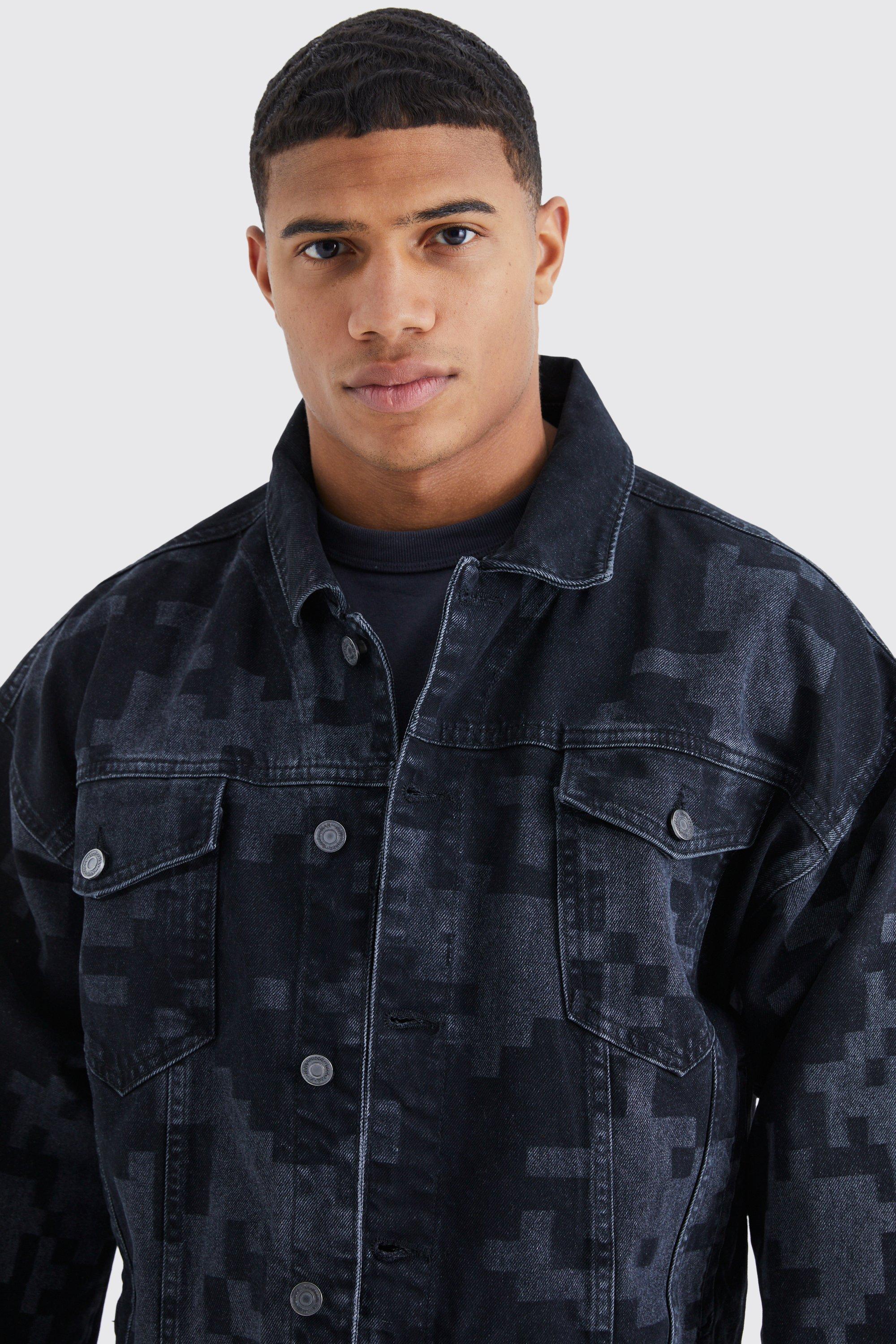 Camo store jean jacket